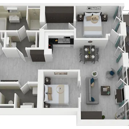 Grosse Welle - Moderne 2,5-zimmer Mit Suedbalkon Und Boddenblick *